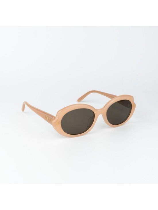 Loewe Women Sunglasses Nude Pink Brown Oval LW40147F 72E NEW AUTHENTIC main image 10